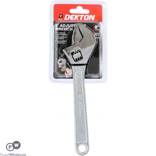 Dekton Adjustable Wrench 8"