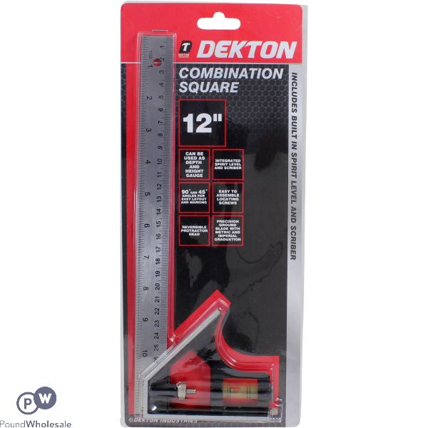 DEKTON COMBINATION SQUARE 12"