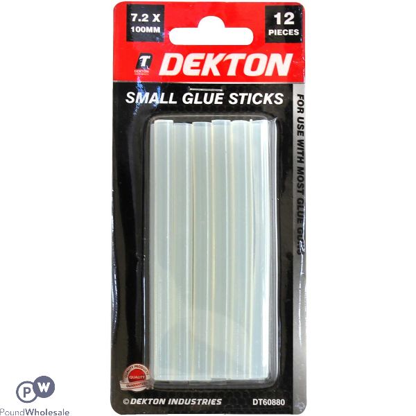 Dekton Small Glue Sticks 12 Piece