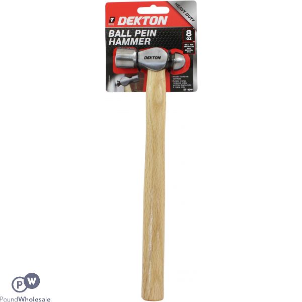 DEKTON BALL PEIN HAMMER 8OZ