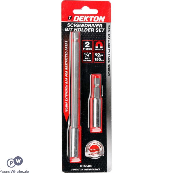 Dekton Screwdriver Bit Holder Set