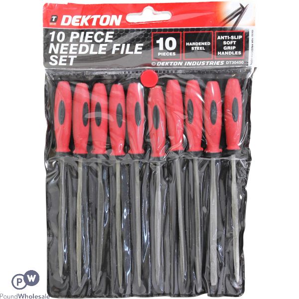 Dekton Needle File Set 10 Pack