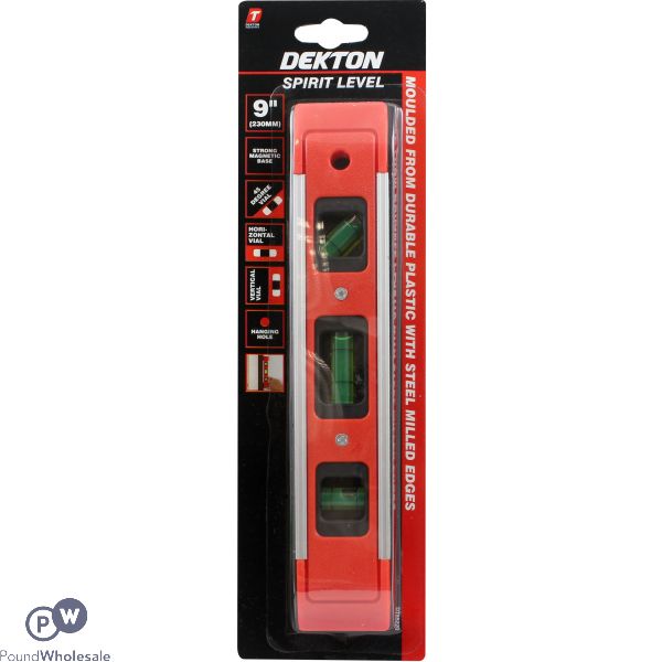 DEKTON SPIRIT LEVEL 9"