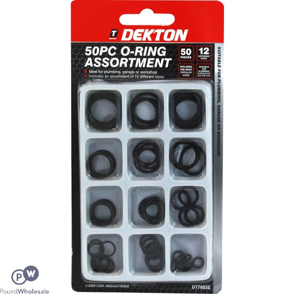 Dekton 50pc O-ring Assortment