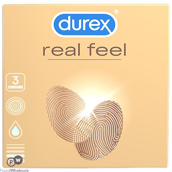 Durex Real Feel Skin-on-skin Feeling Condom 3 Pack