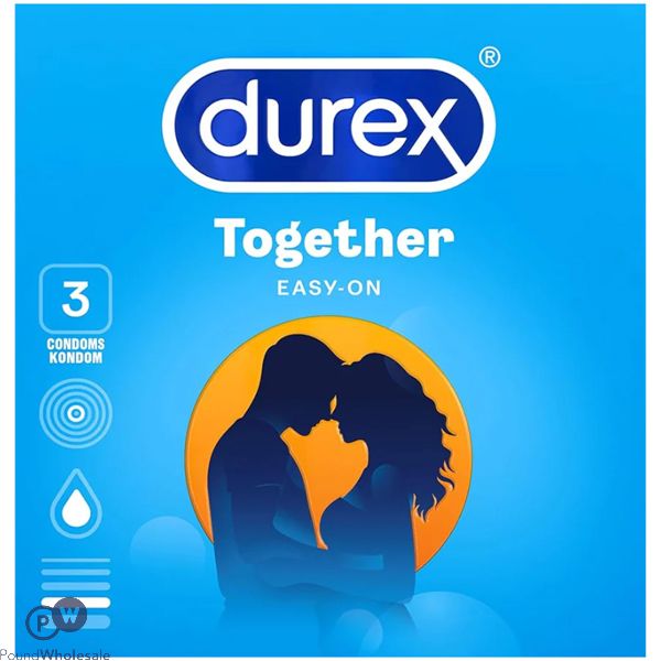 Durex Together Easy-on Condom 3 Pack