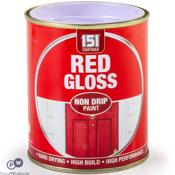 151 Red Gloss Non-drip Paint 300ml