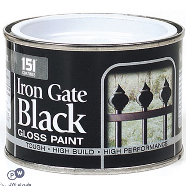 151 Iron Gate Black Gloss Paint 180ml