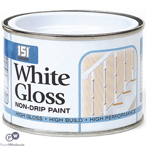 151 White Gloss Non-drip Paint 180ml