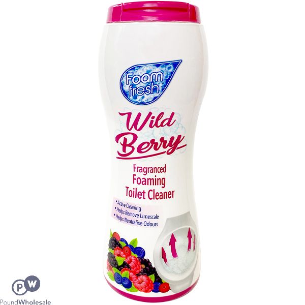 Foam Fresh Wild Berry Foaming Toilet Cleaner 370g