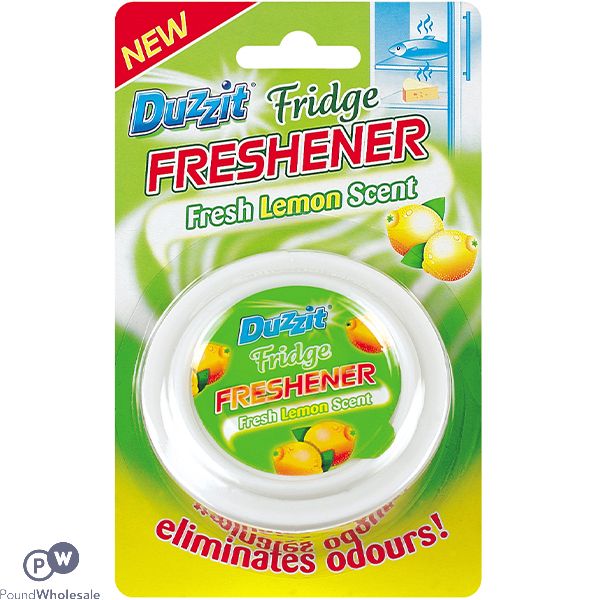 Duzzit Fresh Lemon Oval Fridge Freshener