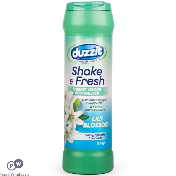 Duzzit Shake & Fresh Lily Blossom Carpet Odour Neutraliser 500g