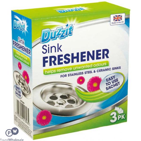 DUZZIT SINK FRESHENER 3 PACK