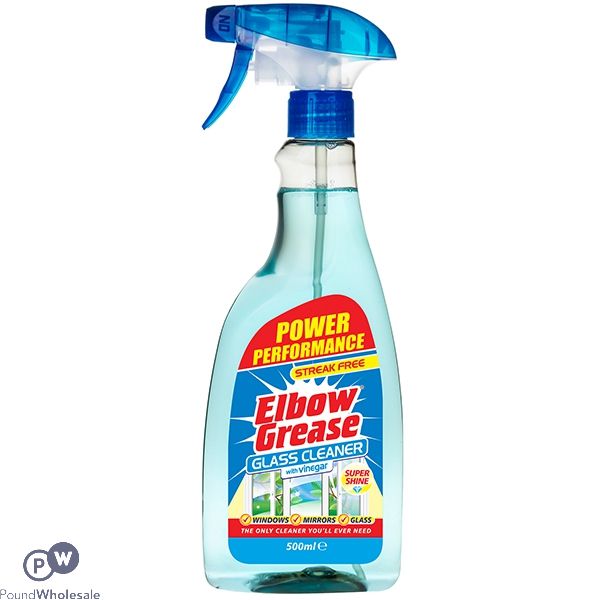 Elbow Grease Glass Cleaner With Vinegar