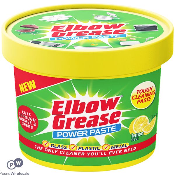 ELBOW GREASE LEMON FRESH POWER PASTE 350G