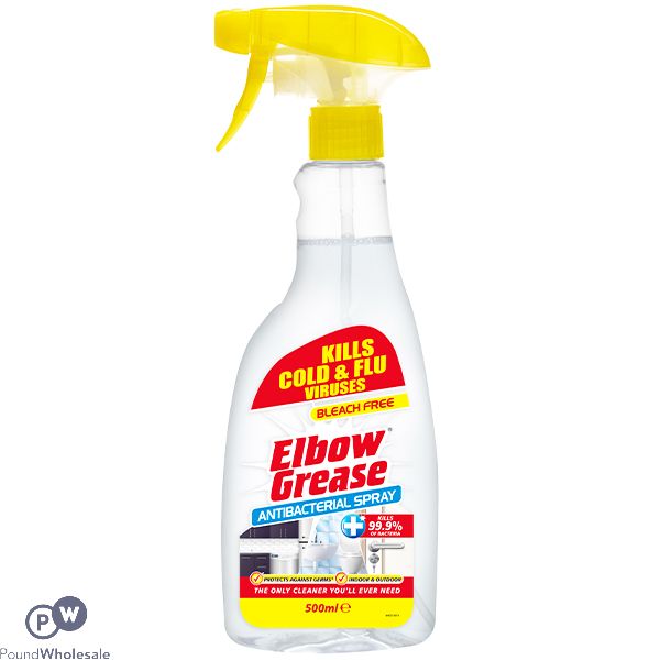 ELBOW GREASE ANTI-BACTERIAL SPRAY 500ML