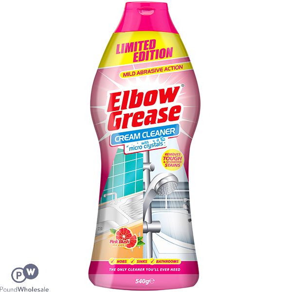 Elbow Grease Pink Micro Crystals Cream Cleaner 540g