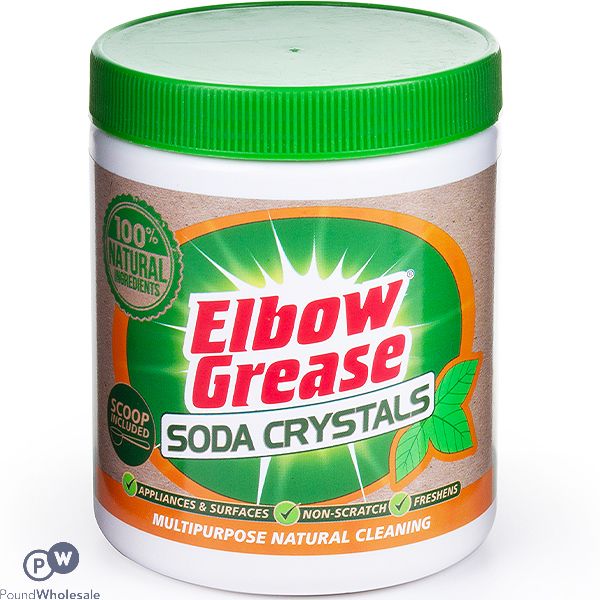 ELBOW GREASE NATURAL SODA CRYSTALS 500G