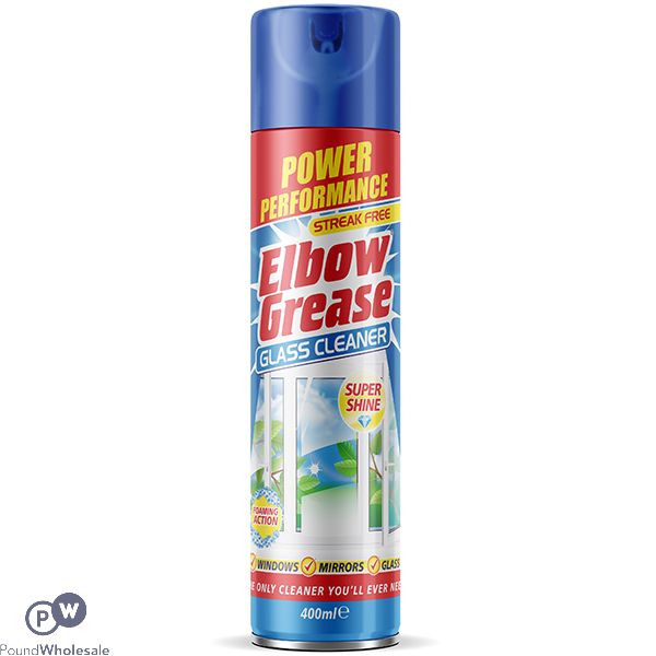 Elbow Grease Glass Cleaner 400ml