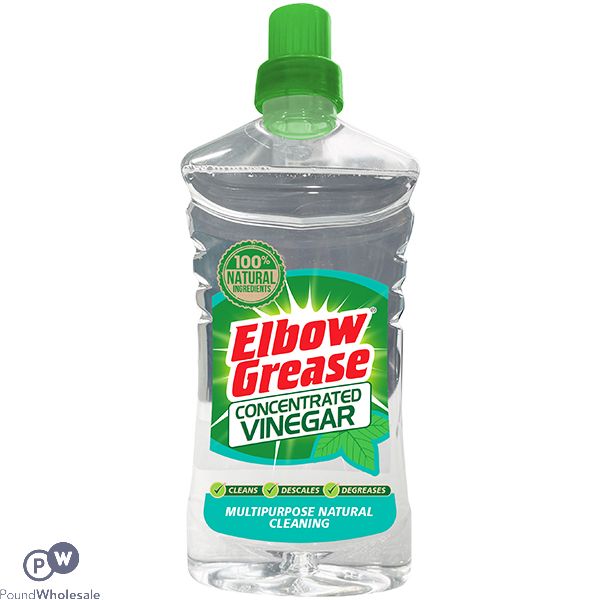 Elbow Grease Multipurpose Natural Cleaning Concentrated Vinegar 750ml