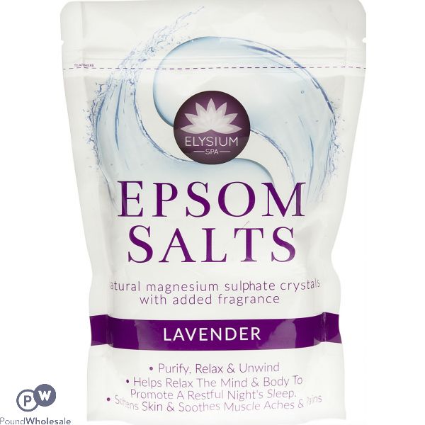 ELYSIUM SPA EPSOM SALTS LAVENDER 450G