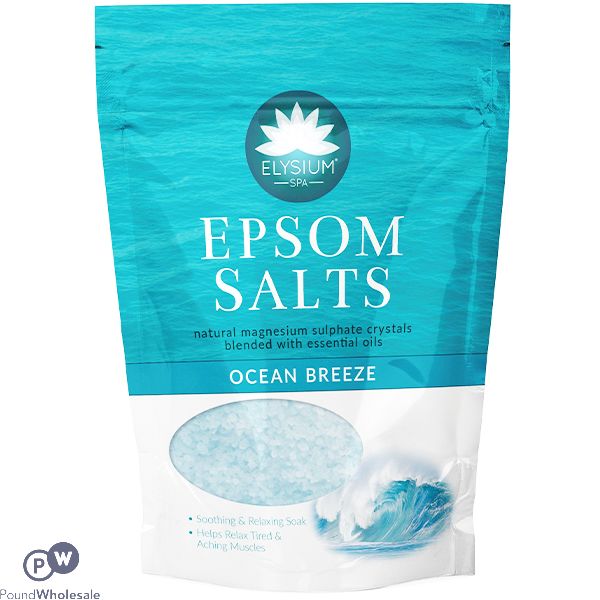 ELYSIUM SPA OCEAN BREEZE EPSOM BATH SALTS 450G