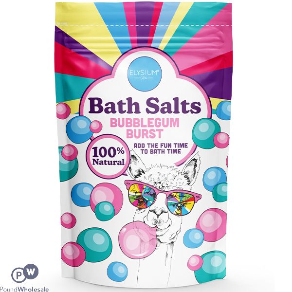 Elysium Spa Bubblegum Burst Bath Salts 450g