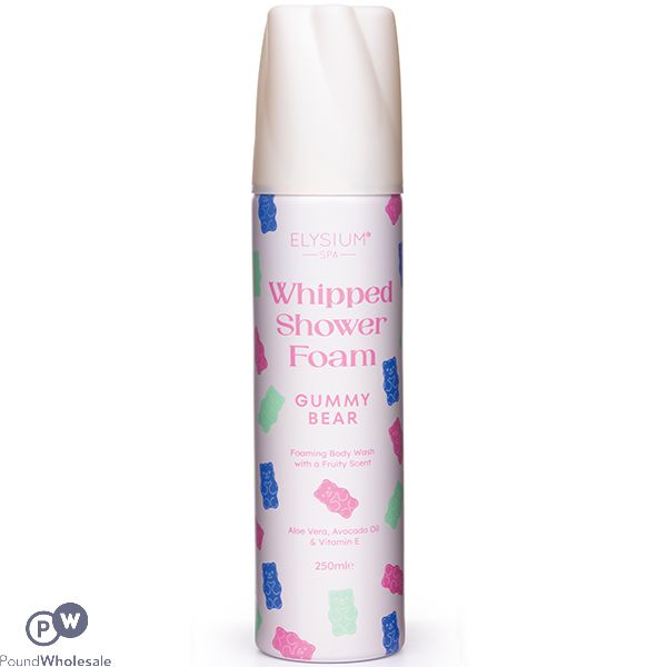 Elysium Spa Whipped Shower Foam Gummy Bear Body Wash 250ml
