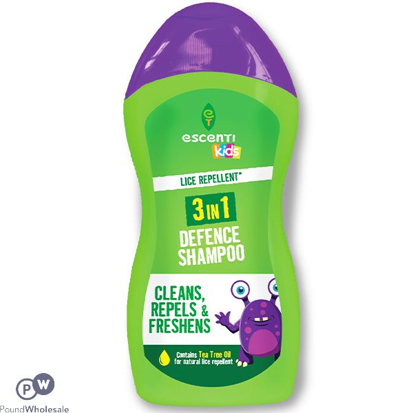 Escenti Kids 3-in-1 Lice Repellent Defence Shampoo 300ml