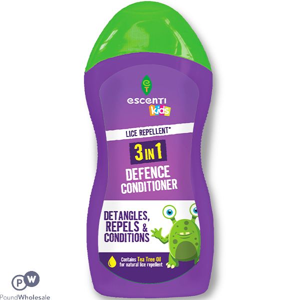 Escenti Kids 3-In-1 Lice Defence Hair Conditioner 300ml