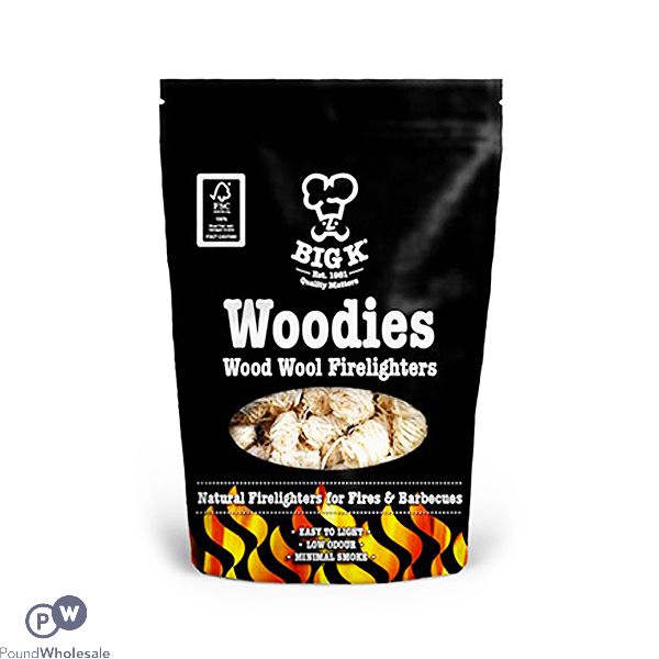 BIG K WOODIES WOOD WOOL FIRELIGHTERS