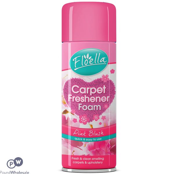 Floella Pink Blush Carpet Freshener Foam 400ml