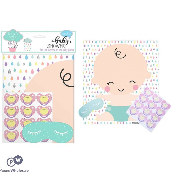 Baby Shower Pin Dummy On Baby Game