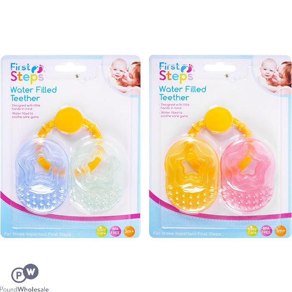 First Steps Water-filled Baby Teether Keys Assorted