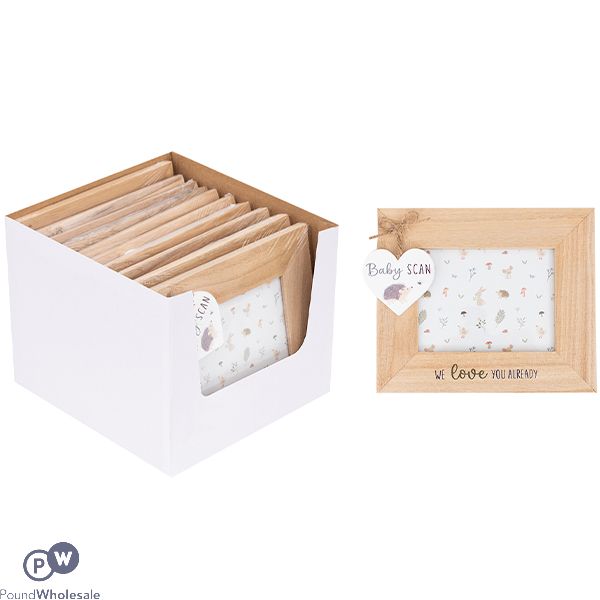 Hugs & Kisses Garden Tales Baby Scan Photo Frame Cdu
