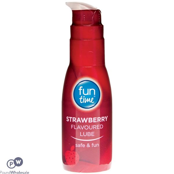 Fun Time Strawberry Flavoured Lubricant 75ml