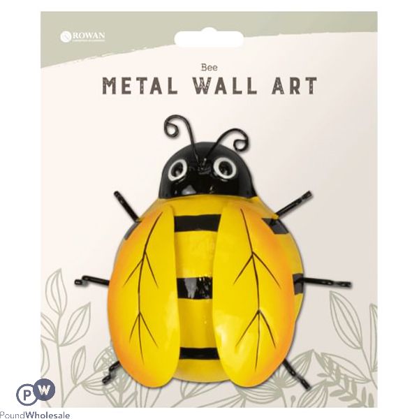 ROWAN BEE METAL WALL DECORATION