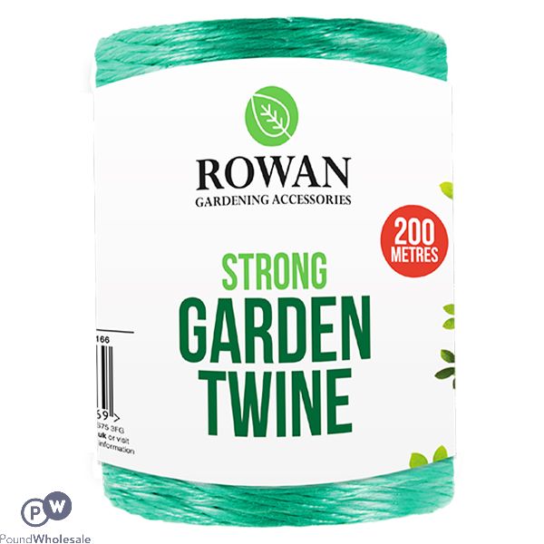 ROWAN STRONG GREEN GARDEN TWINE 200M