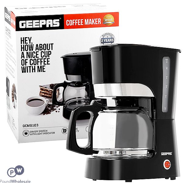 Geepas Coffee Machine 1.5l