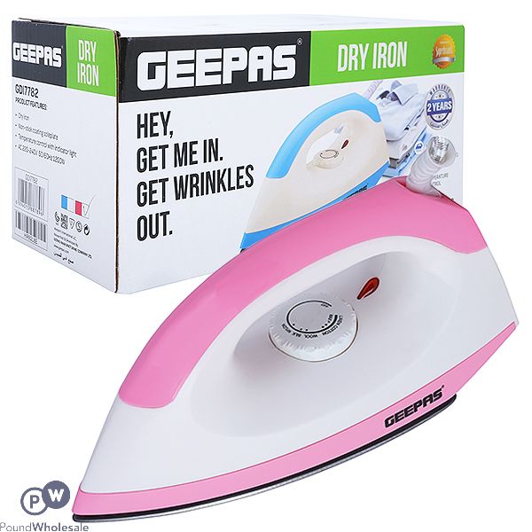 Geepas 1200w Non-stick Dry Iron