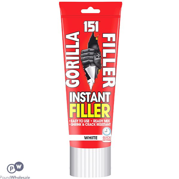 151 Gorilla Filler Instant White Flexi Filler 300g