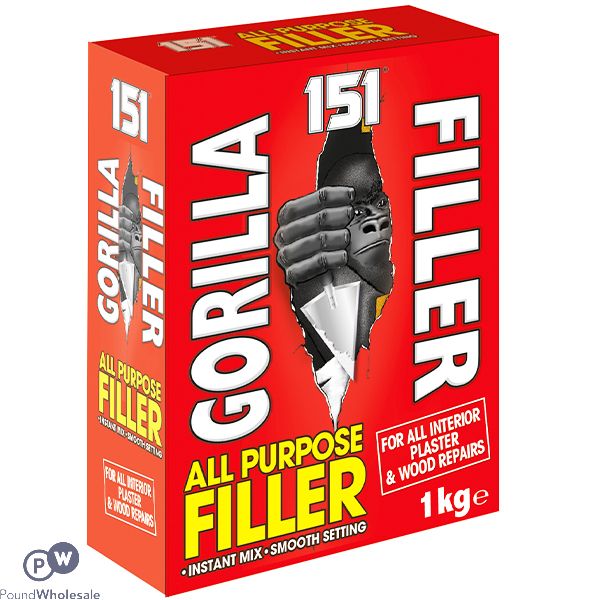 151 GORILLA FILLER ALL PURPOSE FILLER BOXED 1KG