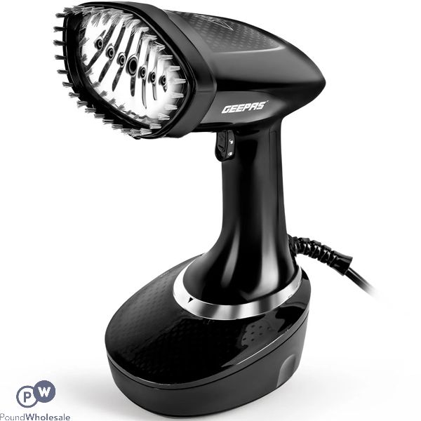 Geepas Black Handheld Garment Steamer 1500w