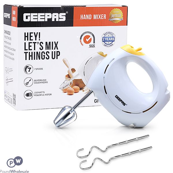 Geepas 150w Quick Speed Hand Mixer