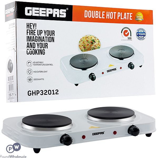 Geepas 2000w Double Hot Plate