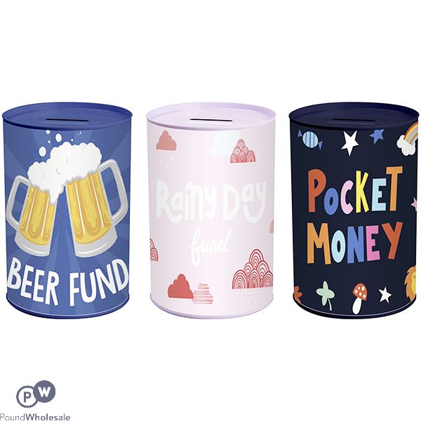 Wholesale Money Tins Money Boxes & Piggy Banks Pound Wholesale