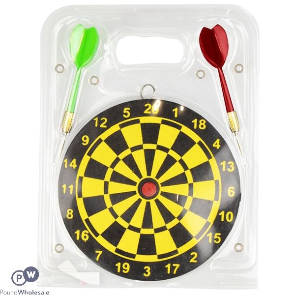 Gifts & Gadgets Small Dartboard Set 14.5cm