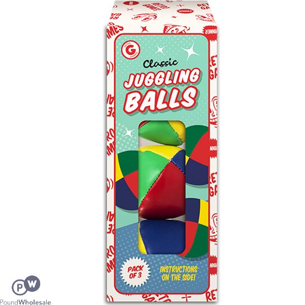 Gifts & Gadgets Classic Juggling Balls 3 Pack