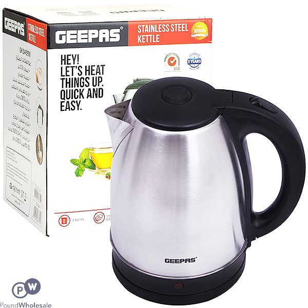 Geepas Stainless Steel Electric Kettle 1.8l