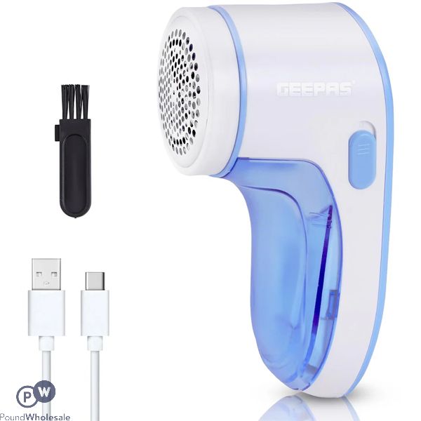 Geepas Rechargeable Portable Lint Remover & Fabric Shaver